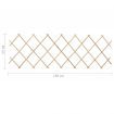 Trellis Fences 5 pcs Firwood 180x60 cm