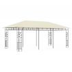 Gazebo with Mosquito Net 6x3x2.73 m Cream