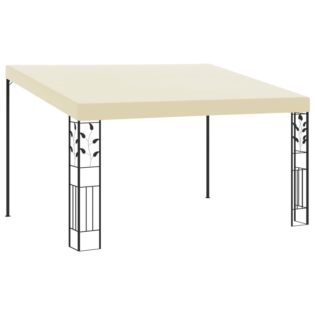 Wall-mounted Gazebo 4x3x2.5 m Cream