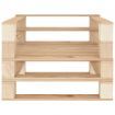 Garden Pallet Armchair Wood