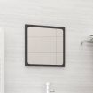 Bathroom Mirror Grey 40x1.5x37 cm Chipboard