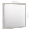 Bathroom Mirror Concrete Grey 40x1.5x37 cm Chipboard