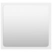Bathroom Mirror High Gloss White 40x1.5x37 cm Chipboard