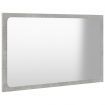 Bathroom Mirror Concrete Grey 60x1.5x37 cm Chipboard