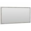 Bathroom Mirror Concrete Grey 80x1.5x37 cm Chipboard