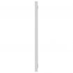 Bathroom Mirror White 90x1.5x37 cm Chipboard