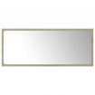 Bathroom Mirror Sonoma Oak 90x1.5x37 cm Chipboard