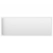 Bathroom Mirror White 100x1.5x37 cm Chipboard