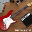 Melodic Stratocaster SSS Electric Guitar with15W Amplifier Dakota Red