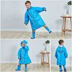 Kids Rain Wear,3D Cartoon Children Toddler Raincoat Jacket Poncho for Boy Girl