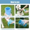 Dog Paw Cleaner, Anipaw Dog Paw Washer Cup with Towel Dog Cleaning Brush for Dogs /Cats, Silicone Pet Feet Cleaner for Muddy Paws