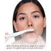 Flawless Dermaplane Glo Lighted Facial Exfoliator - Non-Vibrating (White)