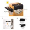 Solar Deck Lights Outdoor,Solar Step Light Waterproof Solar Fence Lights (1Pack)