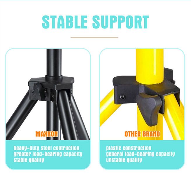 Heavy Duty Adjustable Tripod Stand for Maxkon Outdoor Infrared Heaters