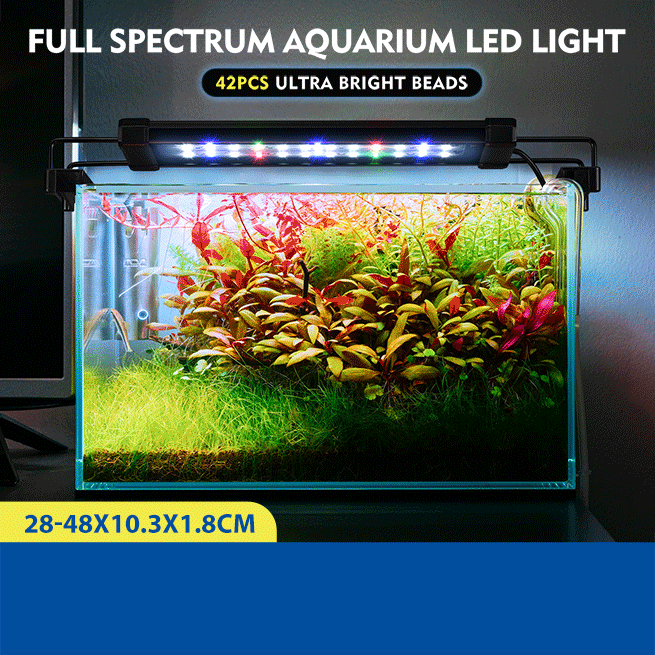 Colourful Aquarium LED Light Fish Tank Lighting Fixture for 3050cm