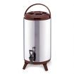 16L Portable Insulated Cold/Heat Coffee Tea Beer Barrel Brew Pot With Dispenser