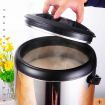 8L Portable Insulated Cold/Heat Coffee Tea Beer Barrel Brew Pot With Dispenser