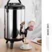 8L Portable Insulated Cold/Heat Coffee Tea Beer Barrel Brew Pot With Dispenser