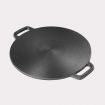 2x Cast Iron Induction Crepes Pan Baking Cookie Pancake Pizza Bakeware