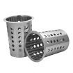 18/10 Stainless Steel Commercial Conical Utensils Cutlery Holder with 6 Holes