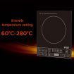 Electric Smart Induction Cooktop and 28cm Stainless Steel Induction Casserole Cookware