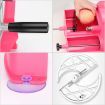 Commercial Manual Vegetable Fruit Slicer Kitchen Cutter Machine Pink