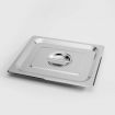 4X Gastronorm GN Pan Full Size 1/2 GN Pan 6.5cm Deep Stainless Steel Tray With Lid