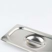 4X Gastronorm GN Pan Lid Full Size 1/2 Stainless Steel Tray Top Cover