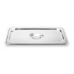 4X Gastronorm GN Pan Lid Full Size 1/3 Stainless Steel Tray Top Cover