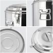 12L Stainless Steel Insulated Stock Pot Dispenser Hot & Cold Beverage Container