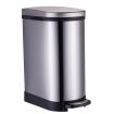 Foot Pedal Stainless Steel Rubbish Recycling Garbage Waste Trash Bin 10L U