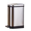 Foot Pedal Stainless Steel Rubbish Recycling Garbage Waste Trash Bin 10L U