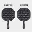 2X 18CM Cast Iron Takoyaki Fry Pan Octopus Balls Maker 12 Hole Cavities Grill Mold