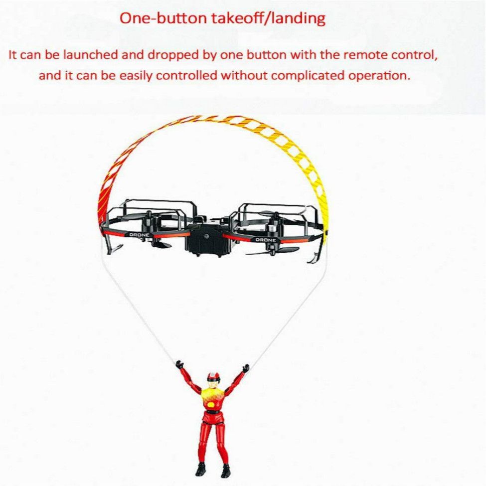 WIFI remote control drone parachute, suitable for children and