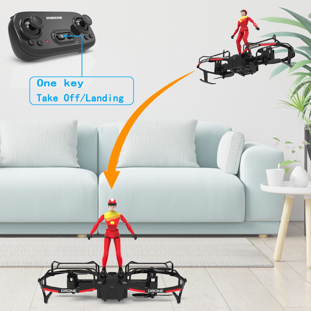 WIFI remote control drone parachute, suitable for children and