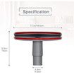 Replacement Upholstery Tool Attachment Compatible with Shark Navigator NV350, NV352, NV355, NV356E Lift-Away Vacuum Cleaner