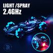 2021 Newest RC 2.4G remote control car toy drift racing high speed small spray stunt led spary music 3 in 1 car