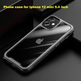 Designed for iPhone 12 mini Shockproof Protective Phone Case Slim Thin Cover (5.4'') -Grey