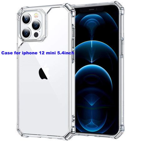 Case Compatible with iPhone 12 min (5.4'') -Clear