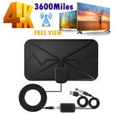 TV Antenna, Indoor Amplified HD Digital TV Antenna