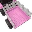 Kids Farm Tractor Electric Ride On Toys 2.4G R/C Remote Control Cars w/ Trailer Pink