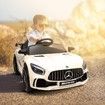 Mercedes-Benz Licensed Children Kids Electric Cars Ride on Toy 2.4G R/C Remote Control Age 3+ White