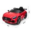 Mercedes-Benz Licensed Children Kids Electric Cars Ride on Toy 2.4G R/C Remote Control Age 3+ Red