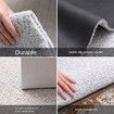 Anti-Slip PVC Silk Loop Indoor Outdoor Doormats Funny Door Mat DIY cut 50x80cm