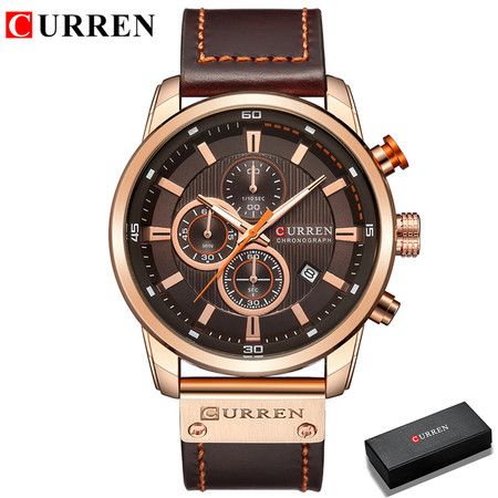 Quartz Men Watches Top Brand Luxury Male Clock Chronograph Sport Mens Wrist Watch