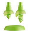 Lemon Juice Sprayer, 2Pcs Manual Orange Juice Citrus Spray Green Citrus Sprayer Set, Lemon Squeezer for Salads Seafood Vegeta