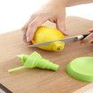 Lemon Juice Sprayer, 2Pcs Manual Orange Juice Citrus Spray Green Citrus Sprayer Set, Lemon Squeezer for Salads Seafood Vegeta