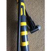 Bicycle Ergonomic Bike Floor Pump with Gauge & Smart Valve Head, 160 psi, Automatically Reversible Presta and Schrader