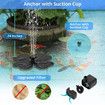 Solar Bird Bath Fountains