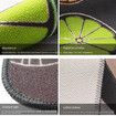 Kitchen Carpet Oil Absorbing Non-slip Blanket Waterproof Mat for home(2pcs)